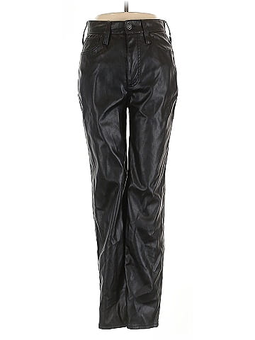 Madewell Faux Leather Pants (view 1)