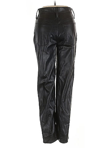 Madewell Faux Leather Pants (view 2)