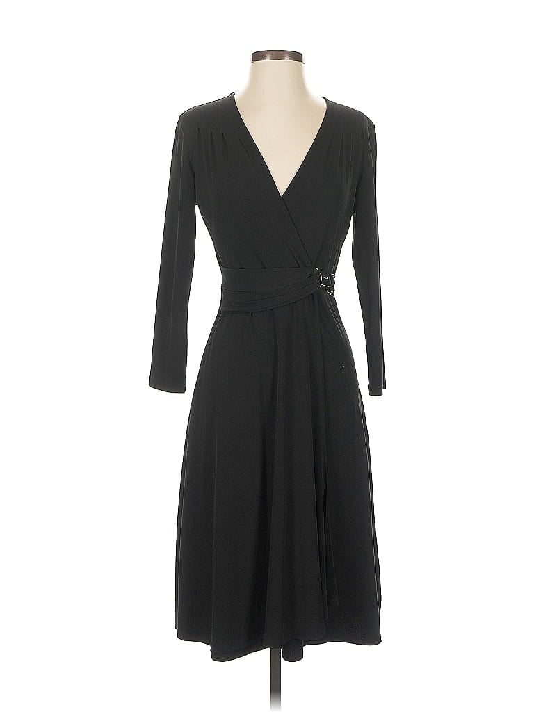 New York & Company Solid Black Cocktail Dress Size XS - photo 1