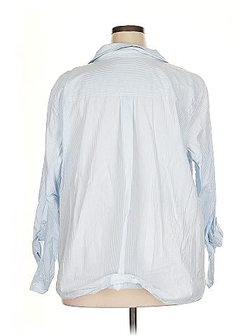Croft & Barrow 3/4 Sleeve Button-Down Shirt (view 2)