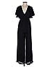 Marie Oliver 100% Polyester Solid Black Jumpsuit Size S - photo 1