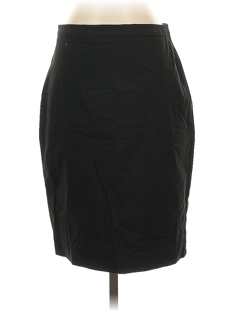 Pre-owned White House Black Market Formal Skirt In Black