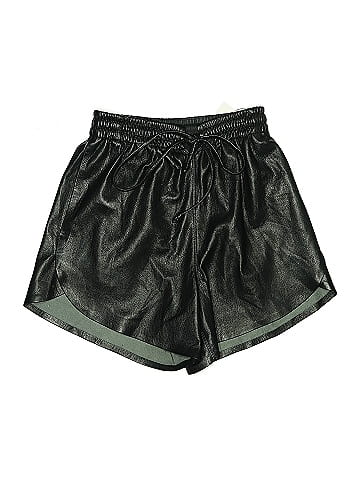 Nanushka Faux Leather Shorts (view 1)