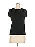 Travelers by Chico's Black Short Sleeve Top Size Med (1) - photo 1
