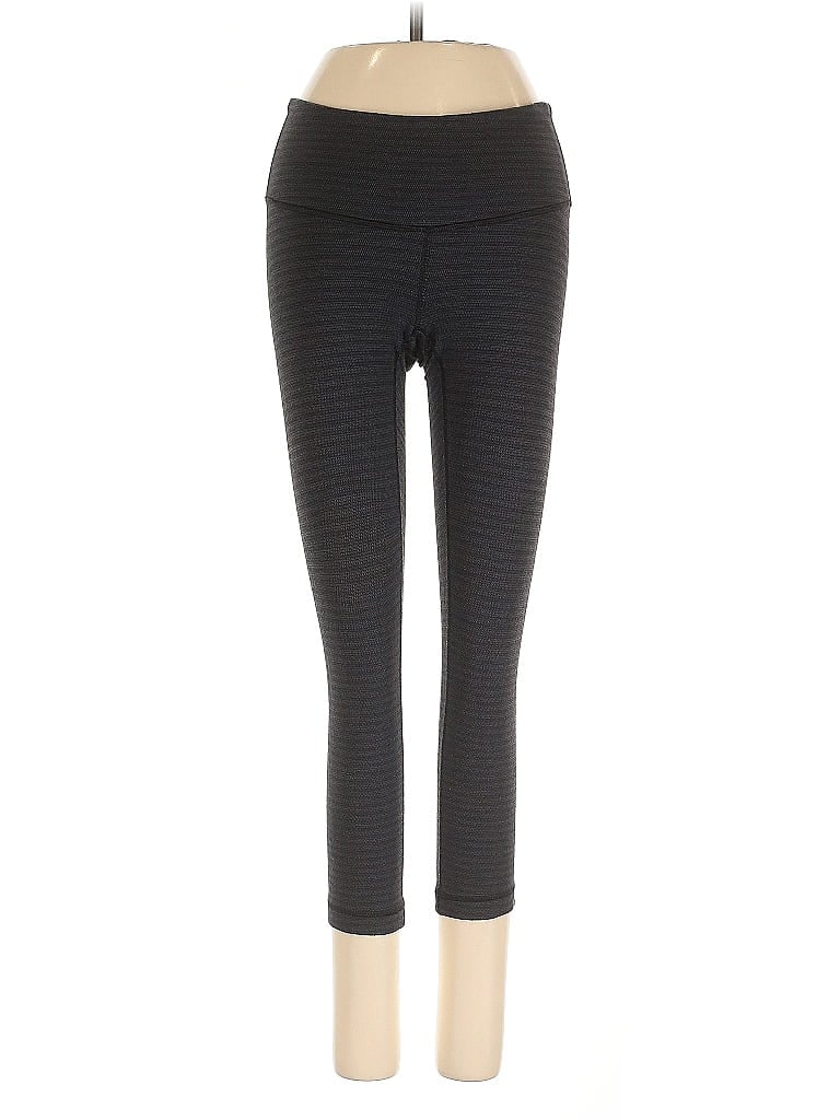 Pre-owned Lululemon Athletica Active Pants In Gray