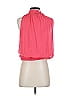 DKNY Jeans 100% Polyester Pink Sleeveless Blouse Size S - photo 2
