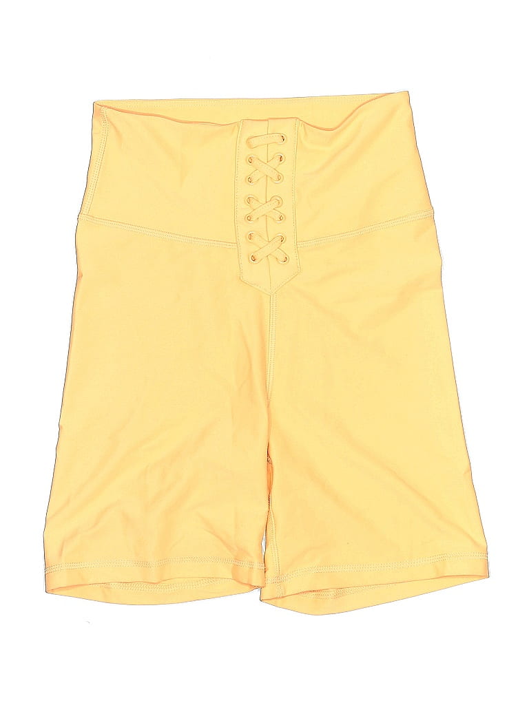 Pre-owned Weworewhat Athletic Shorts In Yellow