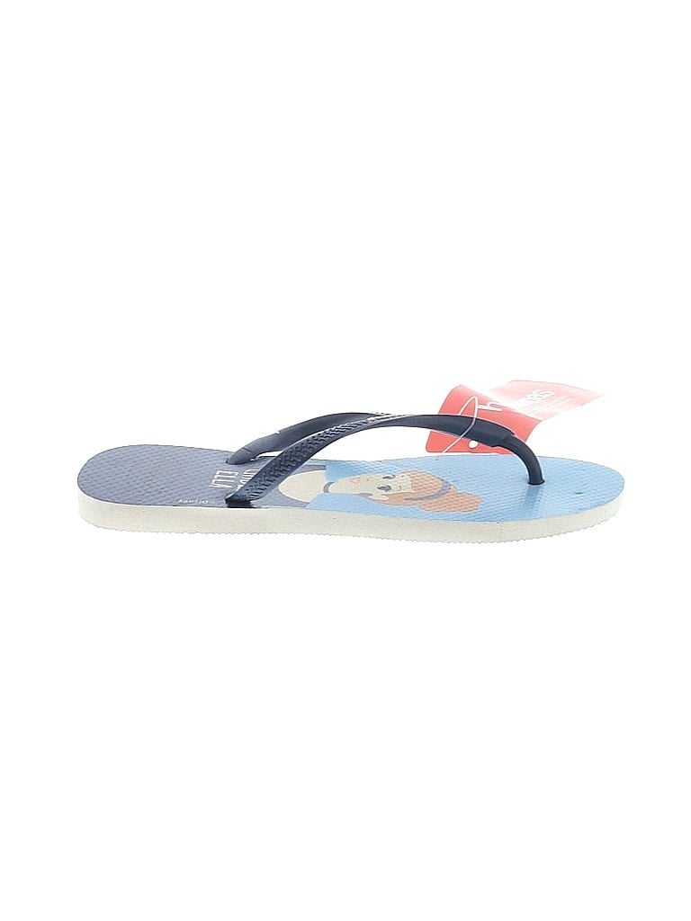 Pre-owned Havaianas Flip Flops In Blue