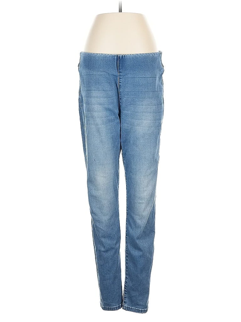 Pre-owned Soft Surroundings Jeggings In Blue