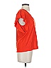 Lilla P Orange Short Sleeve Top Size S - photo 3