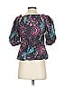 Nicholas 100% Cotton Black 3/4 Sleeve Blouse Size 0 - photo 2