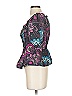 Nicholas 100% Cotton Black 3/4 Sleeve Blouse Size 0 - photo 4