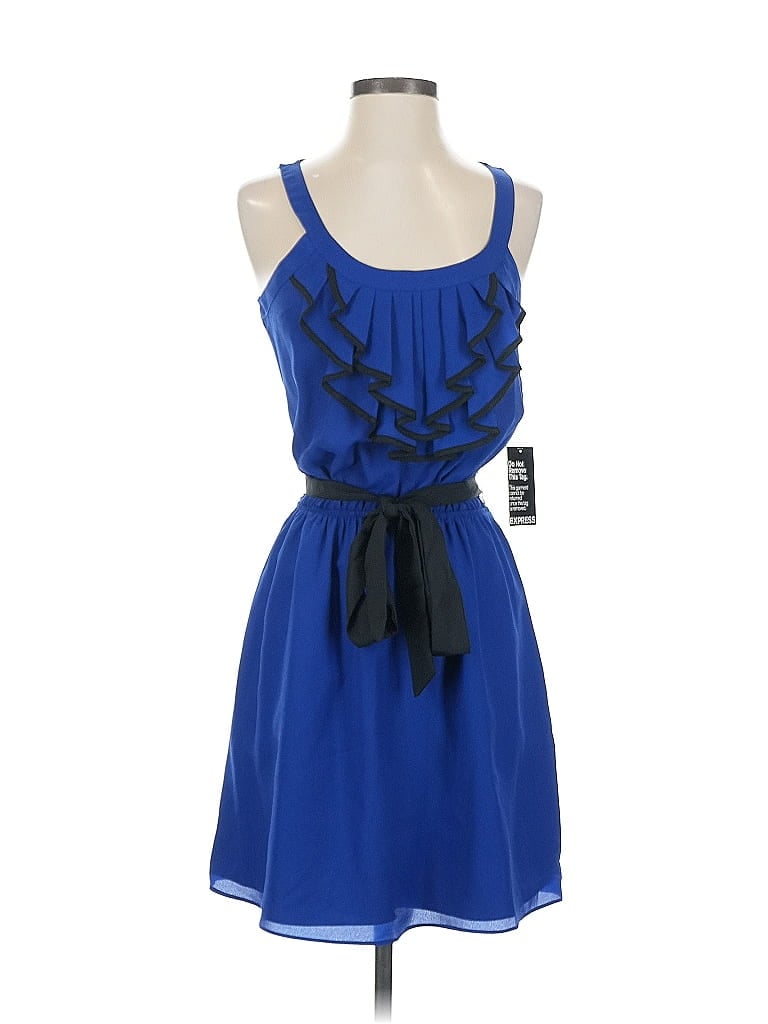 Pre-owned Express Cocktail Dress In Blue