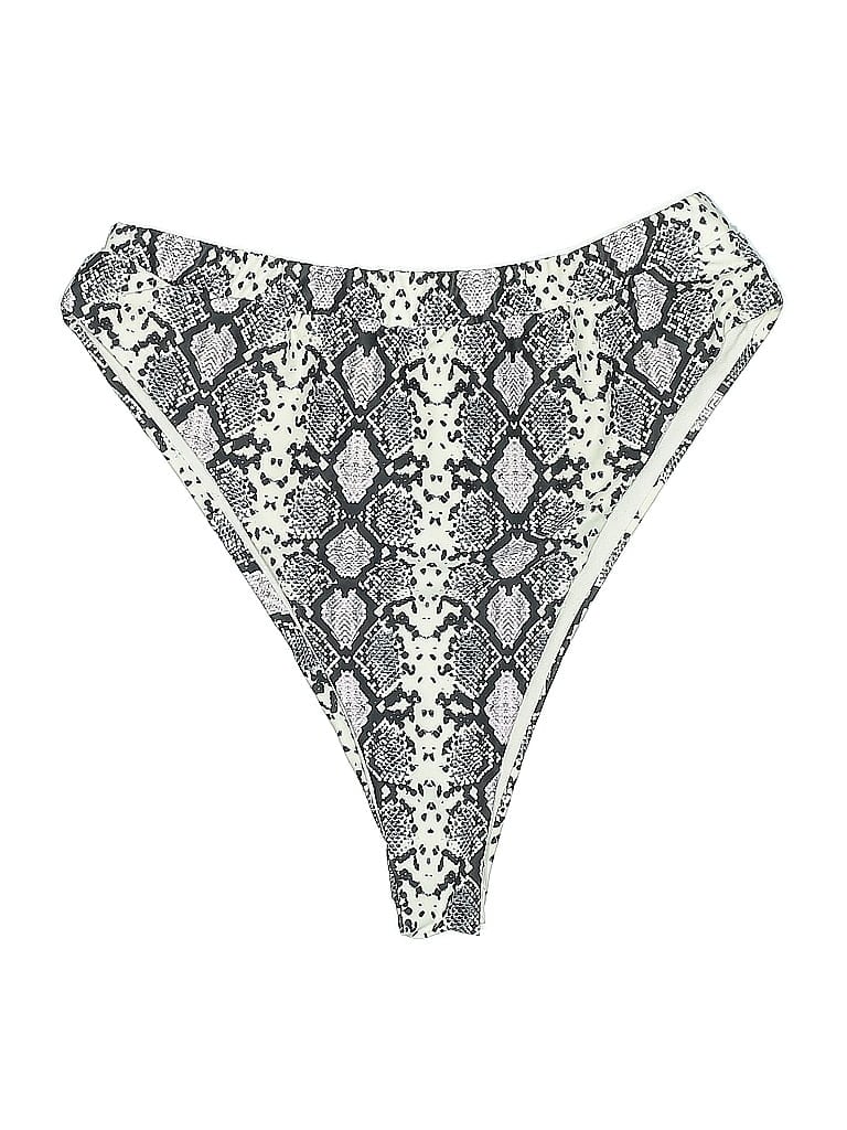 Pre-owned Unbranded Swimsuit Bottoms In White