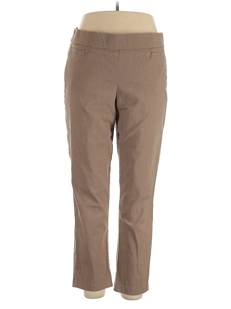 Briggs Brown Jeggings Size 16 - photo 1