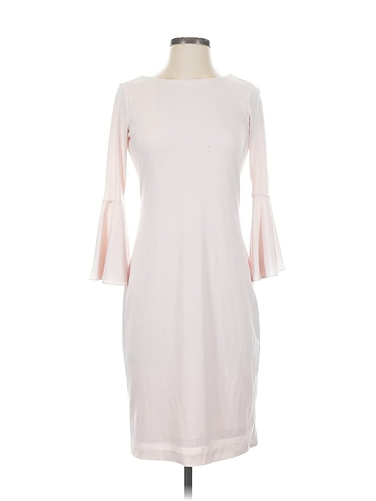 Pre-owned Calvin Klein Cocktail Dress In Pink