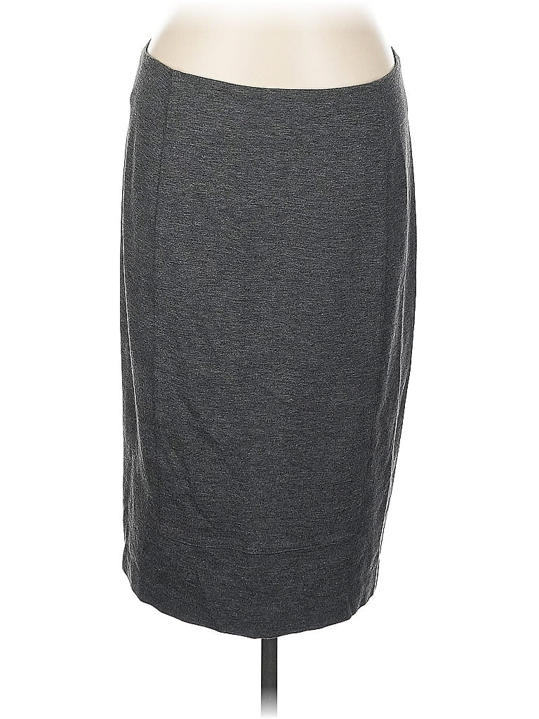 Pre-owned Cabi Casual Skirt In Gray