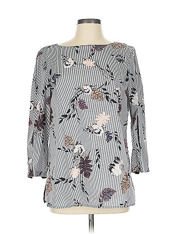 Lafayette 148 New York Long Sleeve Blouse (view 1)