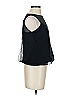 White House Black Market Black Sleeveless Blouse Size 0 (petite) - photo 3