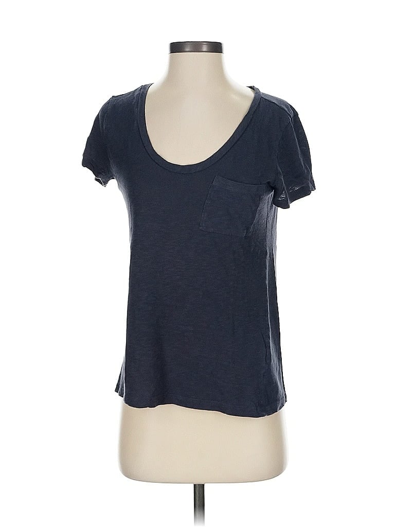 Click to view more detailed imagery on our partner's website Pre-owned Caslon Short Sleeve T-shirt In Blue