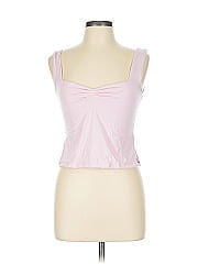 White Fox Sleeveless Top