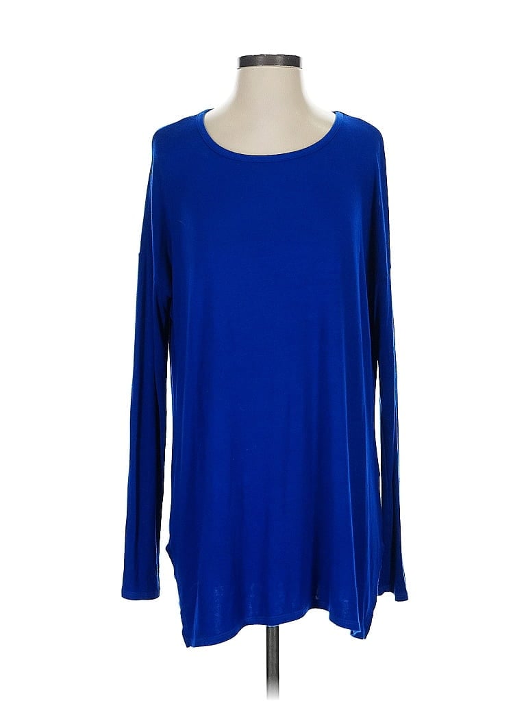 Pre-owned Michael Stars Pullover Sweater In Blue