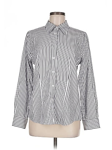 Jones New York Signature Long Sleeve Blouse (view 1)