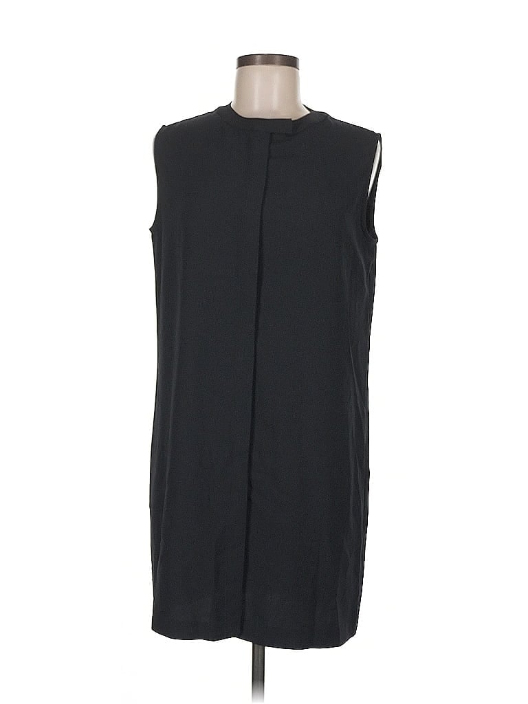 Pre-owned H By Halston Casual Dress In Black