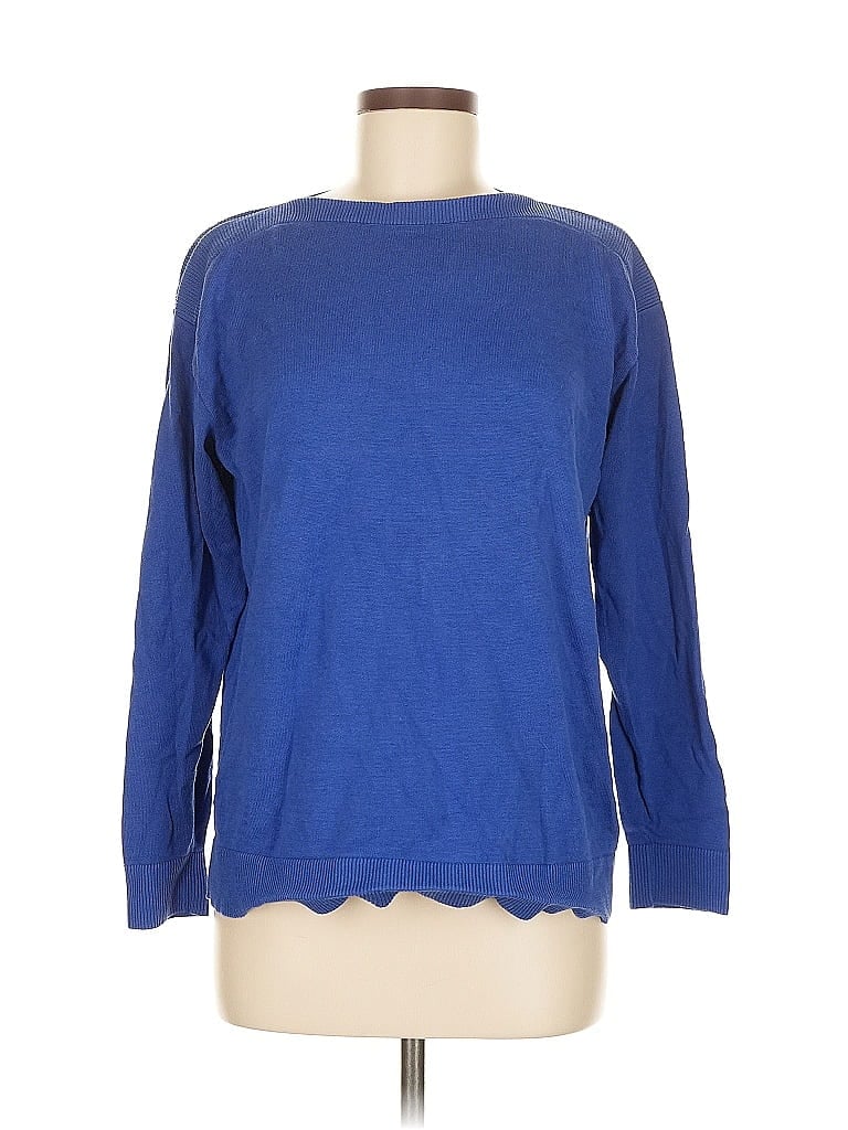 Click to view more detailed imagery on our partner's website Pre-owned Lands' End Pullover Sweater In Blue