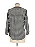 Daniel Rainn Gray 3/4 Sleeve Blouse Size M - photo 3