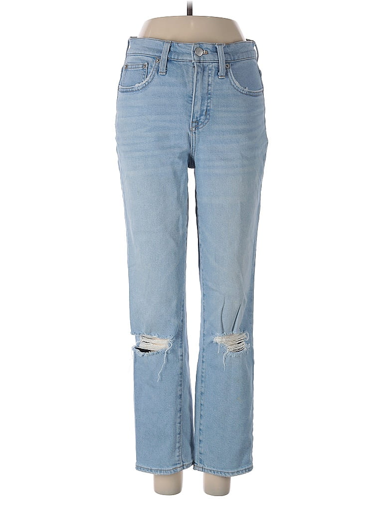 Pre-owned J.crew Factory Store Jeans In Blue
