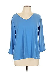Susan Graver 3/4 Sleeve Top