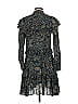 Nicholas 100% Viscose Paisley Black Cocktail Dress Size 0 - photo 2