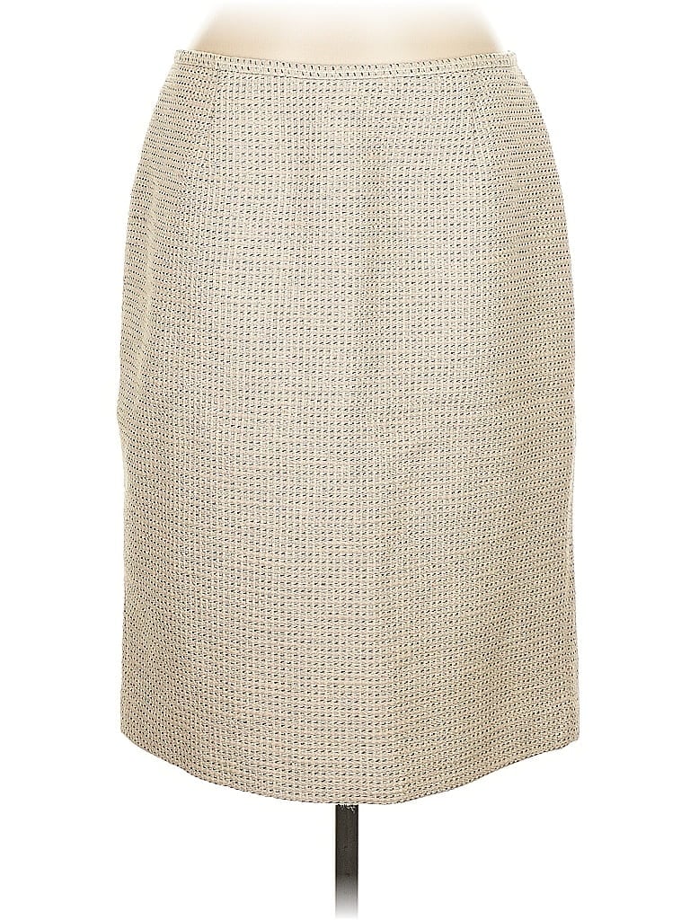 Pre-owned Calvin Klein Formal Skirt In Brown