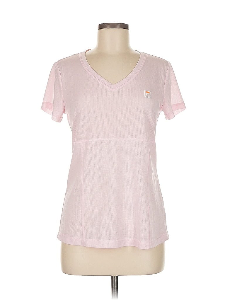 Fila Sport 100% Polyester Pink Short Sleeve T-Shirt Size M - photo 1