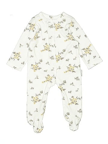 Shabby Chic Long Sleeve Onesie (view 1)