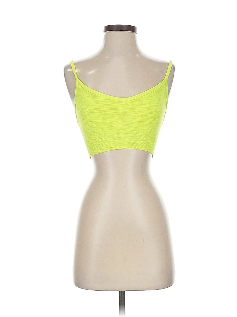 Pre-owned Active By Old Navy Sports Bra In Yellow