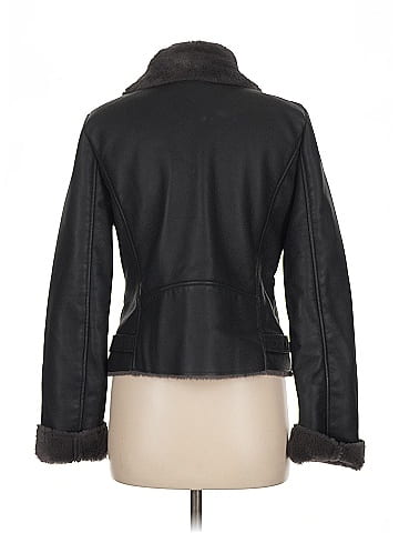 MNG Faux Leather Jacket (view 2)