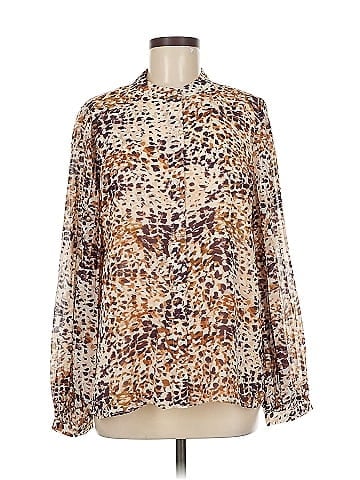 Calvin Klein Long Sleeve Blouse (view 1)