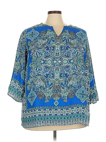 Violet & Claire 3/4 Sleeve Blouse (view 1)