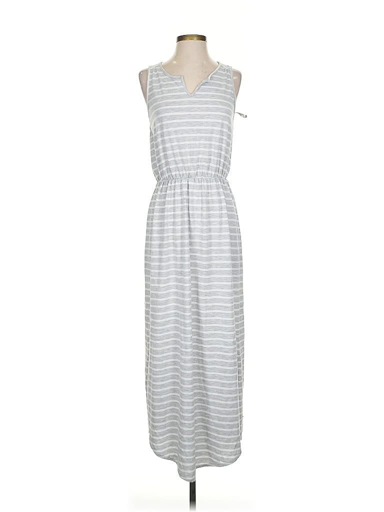 Pre-owned Sonoma Goods For Life Casual Dress In Gray