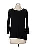 Cable & Gauge Black 3/4 Sleeve Top Size M - photo 1