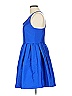 Gracia 100% Polyester Solid Blue Cocktail Dress Size L - photo 4