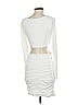 White Fox 100% Polyester White Cocktail Dress Size S - photo 3