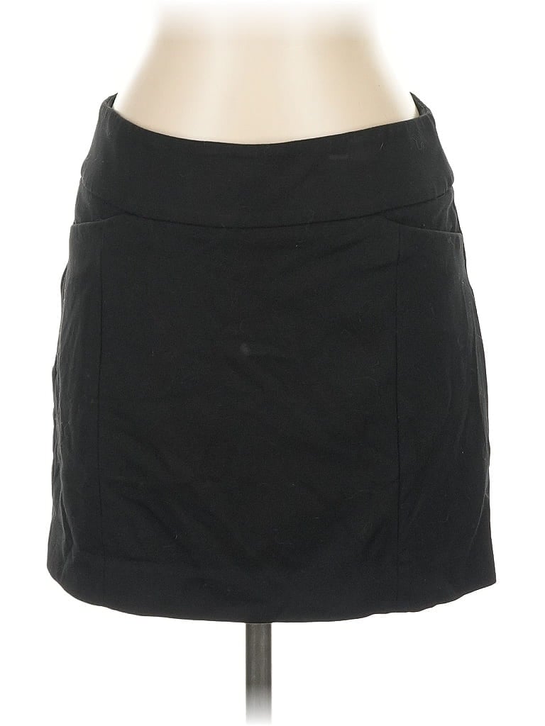 Pre-owned White House Black Market Casual Skirt In Black