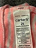Carter's Stripes Ivory Shorts Size 2T - photo 3