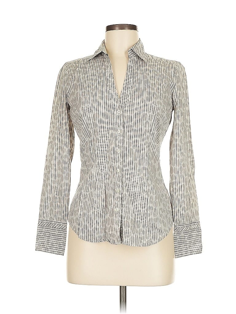 Express Design Studio Tweed Gray Long Sleeve Blouse Size S - photo 1