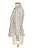 Express Design Studio Tweed Gray Long Sleeve Blouse Size S - photo 4
