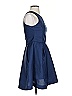 Maje Solid Blue Cocktail Dress Size Sm (1) - photo 4