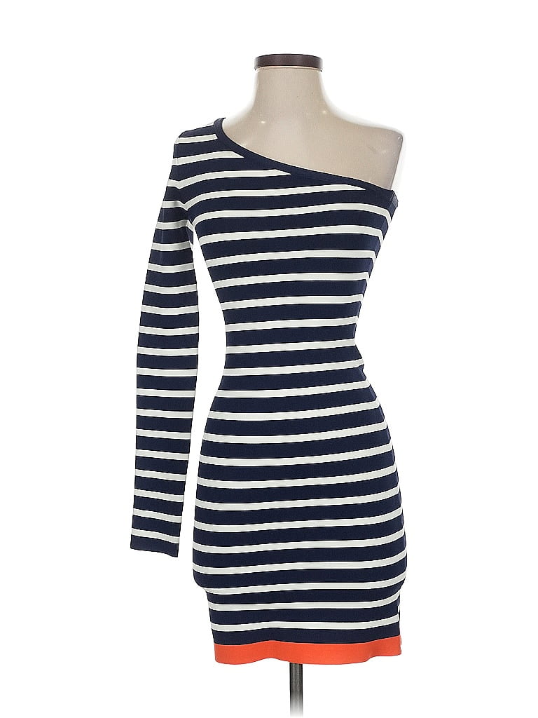 Click to view more detailed imagery on our partner's website Pre-owned Bcbgmaxazria Casual Dress In Blue